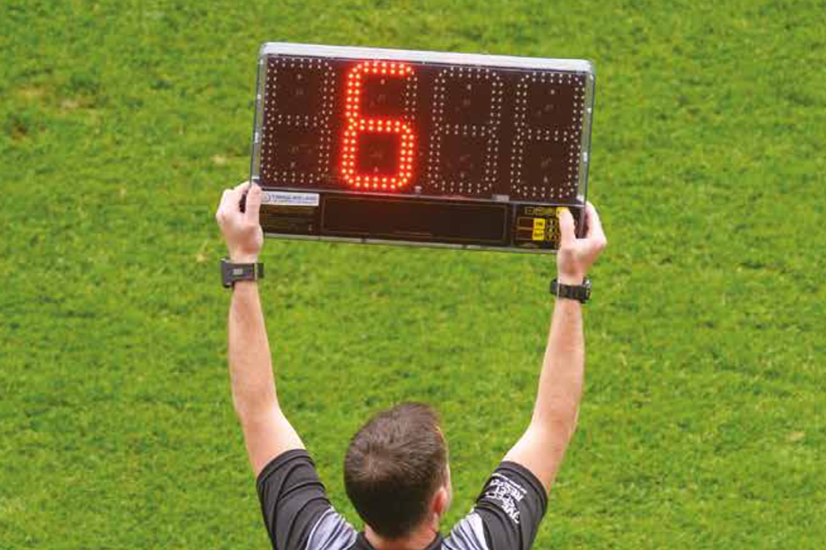 Timing Ireland LED Substitution Board for GAA, Rugby & Soccer