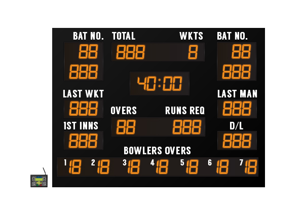 led cricket scoreboard cs 4 2019