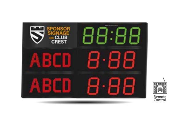 gaa scoreboard fg-4 clock 2021