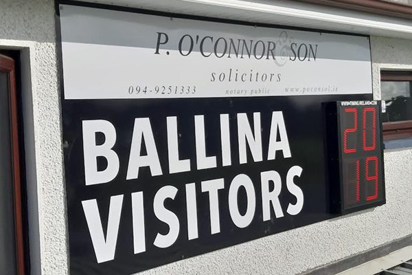 Ballina Rugby Scoreboard