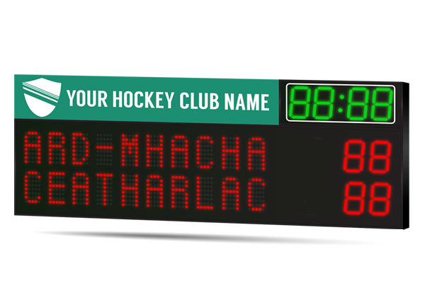hockey scoreboard FG-10 with clock