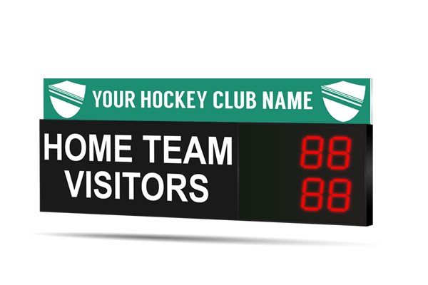 hockey scoreboard RS-1 with nameplate
