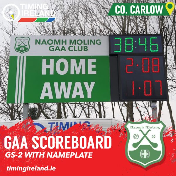 Naomh Moling GS-2 with Nameplate GAA Scoreboard