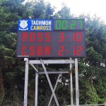 Taghmon Camross FG-4 with clock gaa scoreboard