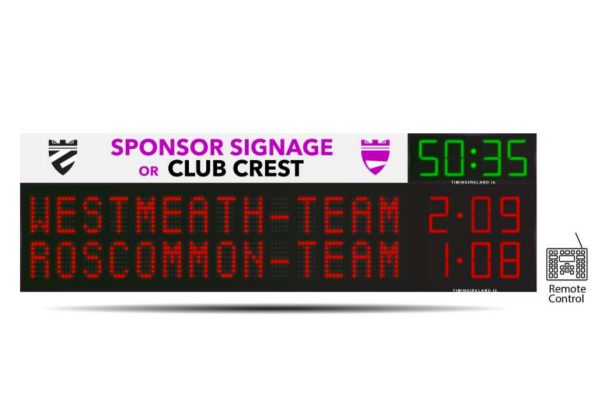 GAA Scoreboard FG-14 with clock